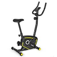 Diadora Fitness Lilly Evo, Cyclette Magnetica, Fino a 110 kg di Peso Unisex Adulto, Nero/Giallo