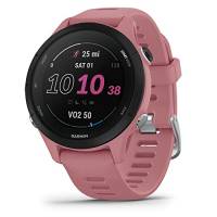 Garmin Forerunner 255S, Smartwatch per la corsa, 41mm, GPS multi-band, Cardio, VO2max, Running Power, Report mattutino, HRV Status, Piani gratuiti 5K, 10K e 21K, Tempi di recupero (Light Pink)
