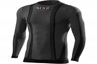 SIXS 1240726 T-Shirt Manica Lunga Tessuto Original Carbon Underwear Taglia M