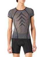 BIOTEX Maglia T-Shirt Summerlight Traspirante da Uomo per Ciclismo e Running, Intimo Tecnico Sportivo Ideale per L'Estate, Nero, Taglia I (XS-M)