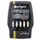 Compex SP 4.0 Elettrostimolatore, Nero con Banda Gialla