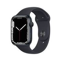 Apple Watch Series 7 (GPS, 45MM) - Cassa in alluminio Midnight con cinturino Midnight Sport (Ricondizionato)