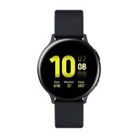 Smartwatch Samsung Galaxy Watch Active2 44mm Alluminuim SM R280 1.4 pouces Super Amoled 4 GB Dual Core Wifi Bluetooth Aqua Fotocamera, Black (Ricondizionato)
