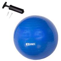 Calma Dragon Pilates Ball 55cm / 65cm / 75cm di diametro, Palla per la gravidanza, Fitball, con infiammatore incluso, Big Ball per lo Yoga, Ginnastica, Fitness (Blu, 55)