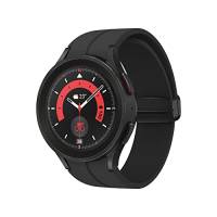 Samsung Galaxy Watch5 Pro Smartwatch Bluetooth 45 Mm, Monitoraggio Benessere, Fitness Tracker, Batteria A Lunga Durata, Nero (Black Titanium) [Versione Italiana]