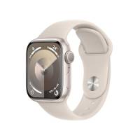 Apple Watch Series 9 GPS 41mm Smartwatch con cassa in alluminio color galassia e Cinturino Sport galassia - S/M. Fitness tracker, app Livelli O₂, display Retina always-on, resistente all’acqua